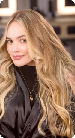 Balayage rubio por Sara Vergara