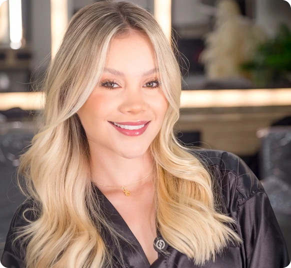 fotografia de modelo luego de un servicio en creative staff pro 10